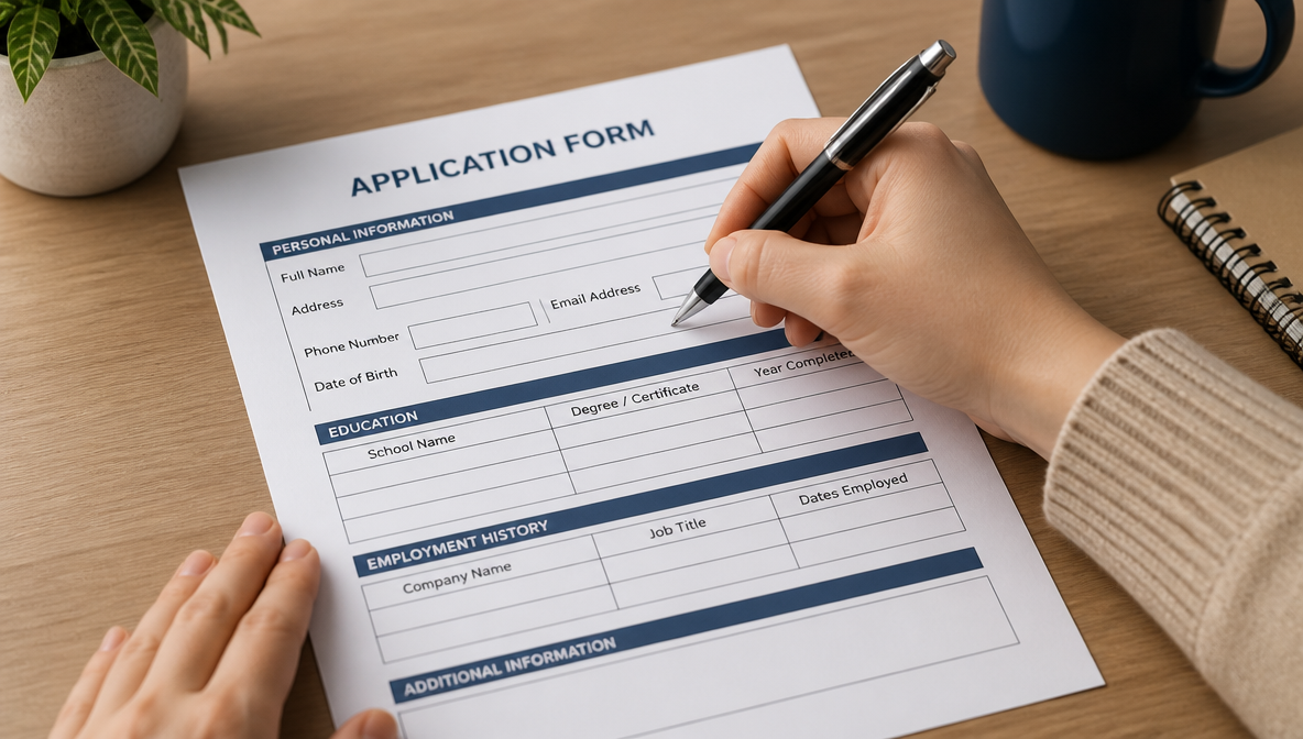 fill out